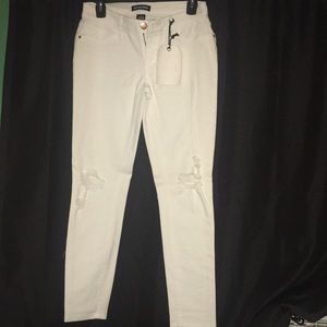 White jeans